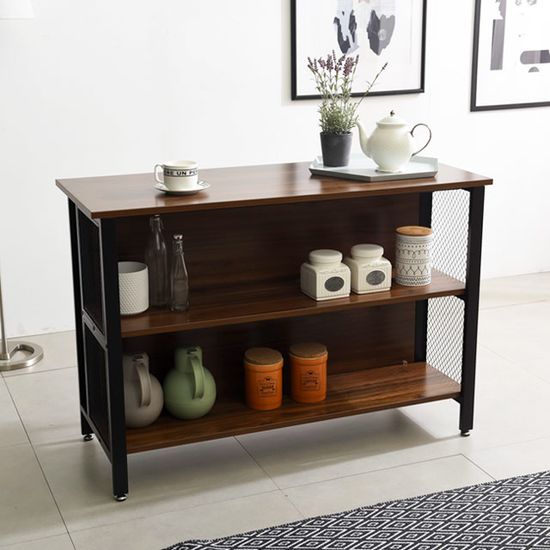 스틸 메쉬홈바 아일랜드 렌지대선반 주방수납장