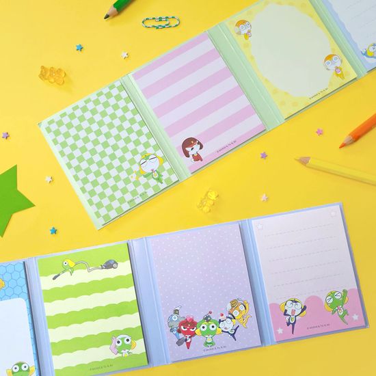 개구리 중사 케로로 점착메모 세트