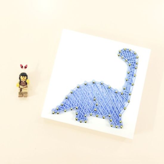 꼬마 아파토사우루스 스트링아트 만들기 패키지 DIY