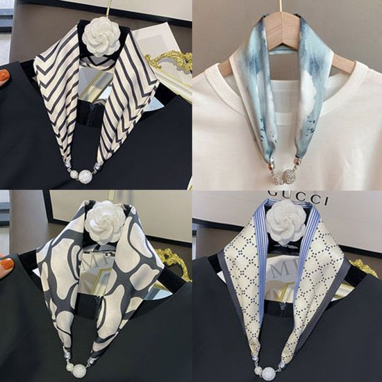 여성 봄 패션 마그네틱 자석 원터치 목걸이 (WBAF03A)