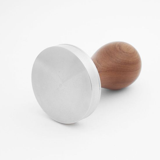바리스타 우드 스텐 탬퍼(58mm) 카페 에스프레소탬퍼