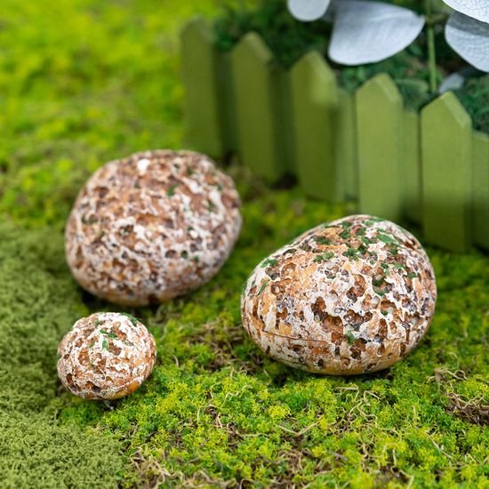 스티로폼 돌 네츄럴브라운 5-11cm 6개입 모형 장식