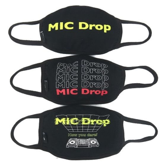 [BTS 공식라이센스] MIC DROP 패션면마스크