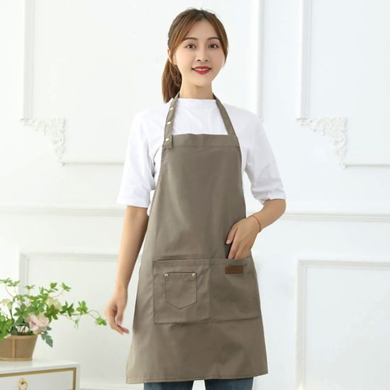 트리공방 모던 캔버스 앞치마 / 생활방수 카페앞치마