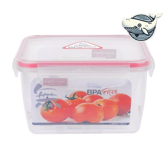 식품 저장 밀폐용기 사각형 안전 용기(WFGS6EL)