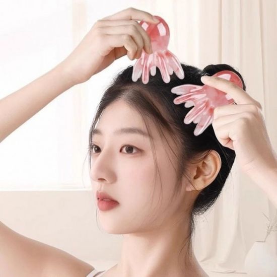 문어 괄사 두피 마사지기 3Color