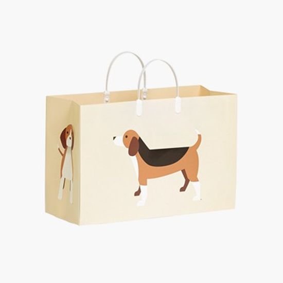 PLUSBOX PAPER BAG (Beagle) (쇼핑백)