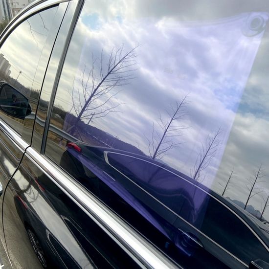 간편 탈부착 차량용 큐방필름 자외선 햇빛차단