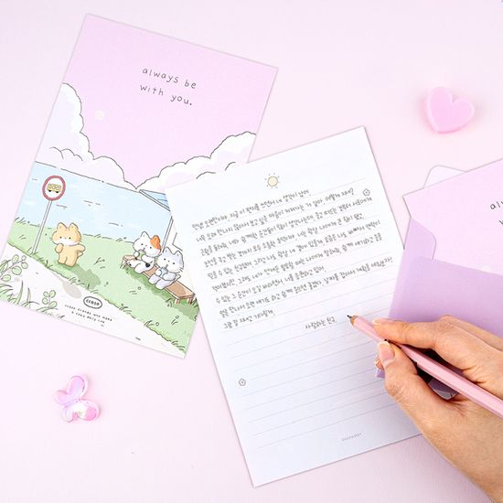 [대시앤도트] 꼬소프렌즈 레터 세트