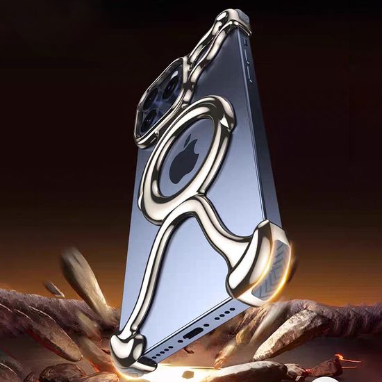 아이폰 메탈 테두리 에어 범퍼 맥세이프 호환 케이스