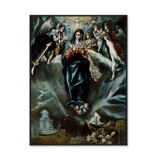 엘 그레코 - 무염시태 (원죄없이 잉태되신 성모) 