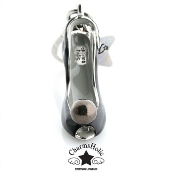 [참스홀릭]Vivienne Shoe Charm black pearl cks027