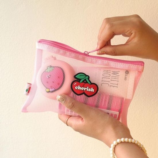 핑크풋 9000체리쉬메쉬파우치세트