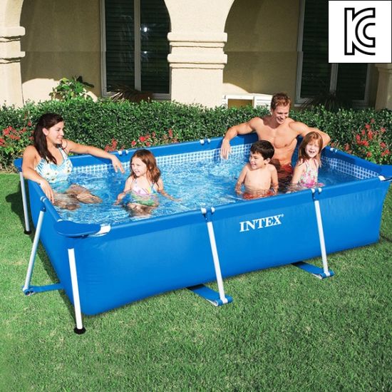 인텍스 프레임 대형 풀장(220x150x60cm) 물놀이풀장