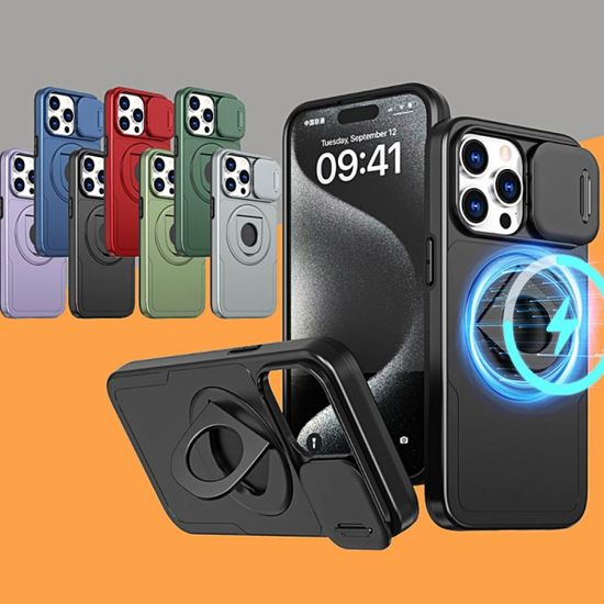 아이폰 13 12 프로 맥스 슬라이드 맥세이프 링 케이스