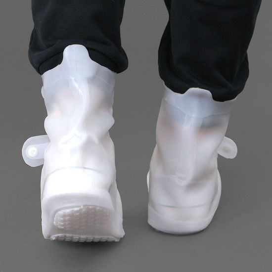 장마 방수 신발커버(280~290mm) (미들화이트)