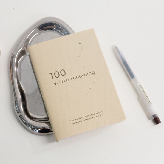 오첵 100 월스레코딩 노트 감사 감정 일기