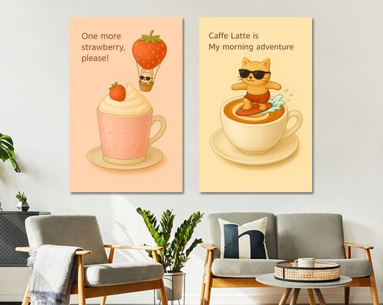 카페 고양이 인테리어 그림 거실 액자 팝아트 선물
