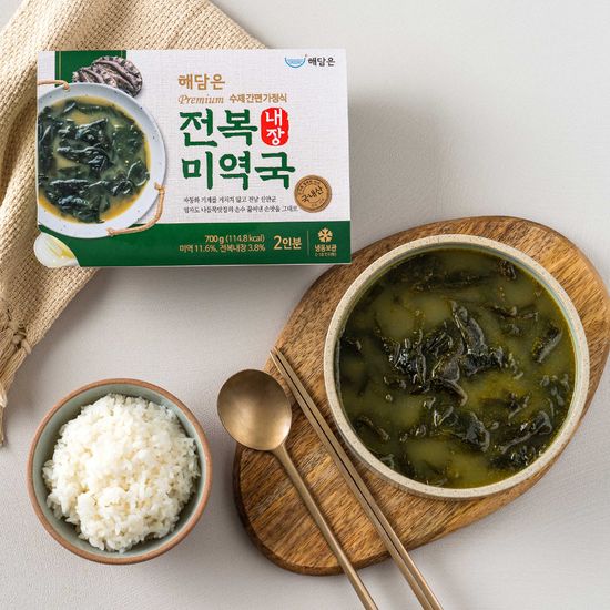 해담은 전복내장미역국 700g 1인분