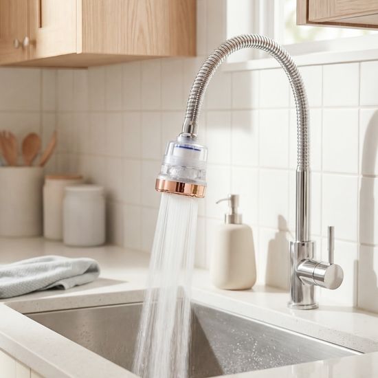 싱크대 주방 녹물제거필터 헤드 (코브라)