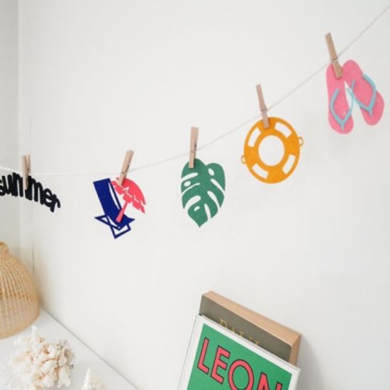 미니 썸머 가랜드