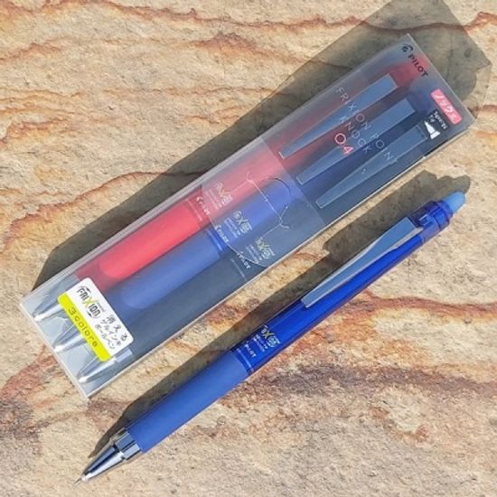 파이롯트 지워지는 볼펜 프릭션 0.4mm 3색세트 75S4