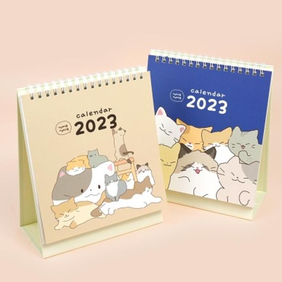 핑크풋 냥냥2023탁상캘린더