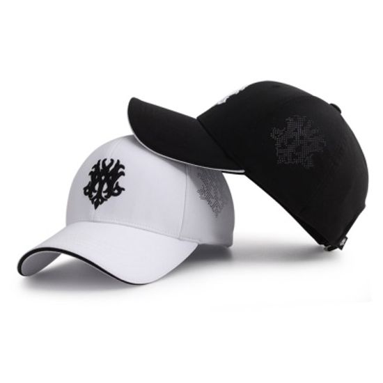 [디꾸보]브림 컬러라인 바인 볼캡 야구모자 HN920