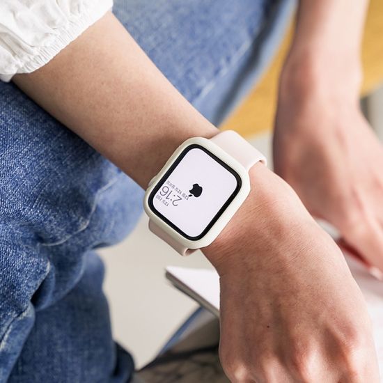 끼움 애플워치8 7 6 5 4 3 2 SE 강화유리하드케이스