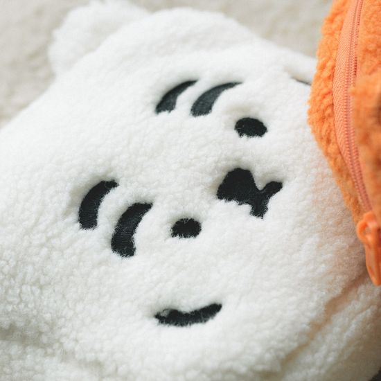 뚱랑이 뽀글 사각 파우치 2종