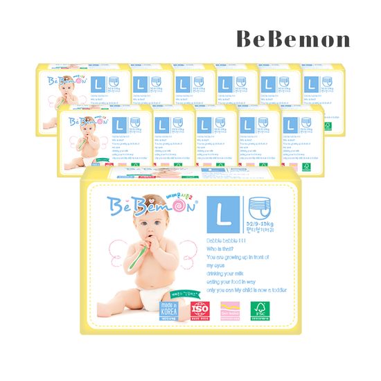 [베베몬]시즌2팬티형기저귀대형(L)32매X12팩(3Box)