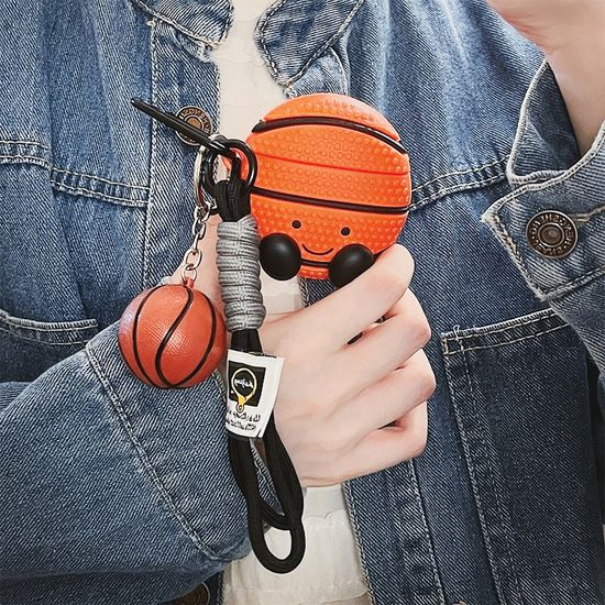 에어팟 농구공 캐릭터 젤리 케이스 키링 1 2 3 4 프로
