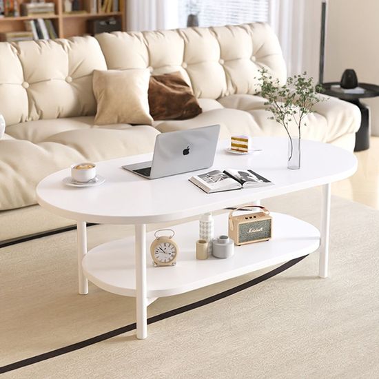 라운드 소파테이블 거실 화이트(WD0CE0F)