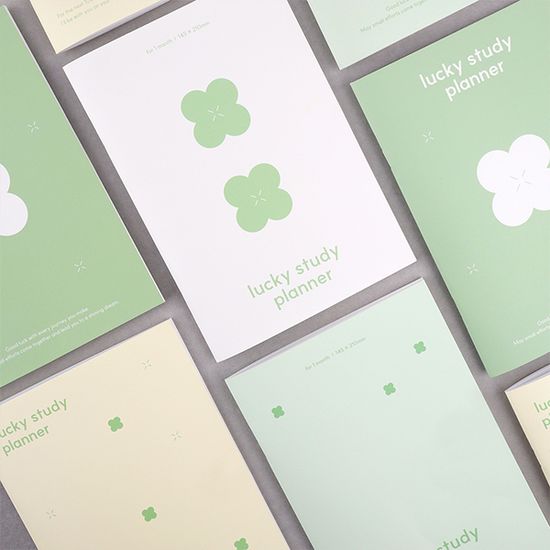 [대시앤도트] 럭키 스터디 플래너 ver.2(1개월)