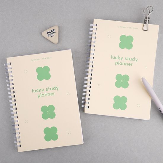 [대시앤도트] 럭키 스터디 플래너 ver.2(100일)