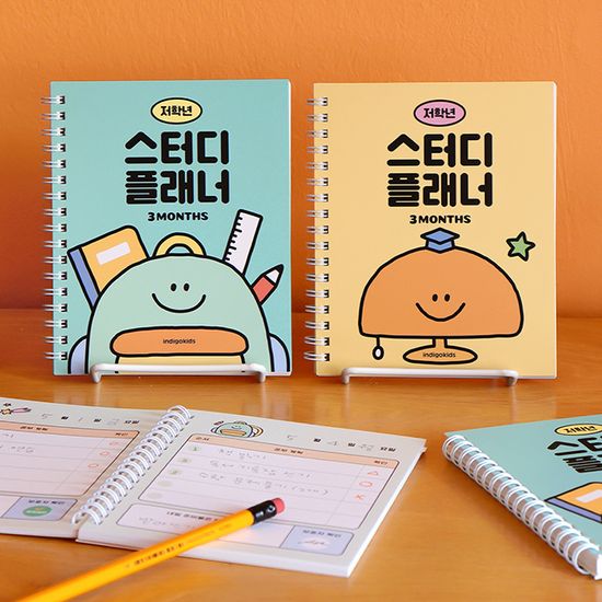 초등 저학년 스터디 플래너 (수첩형,3개월)