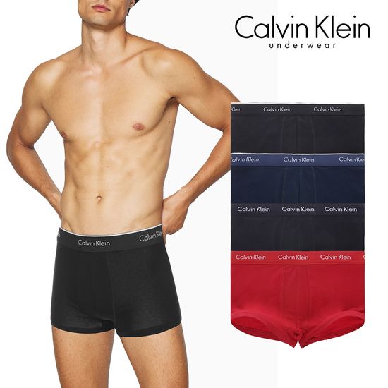 캘빈클라인 남자 시그니처 코튼 드로즈 (1세트 3개입)
