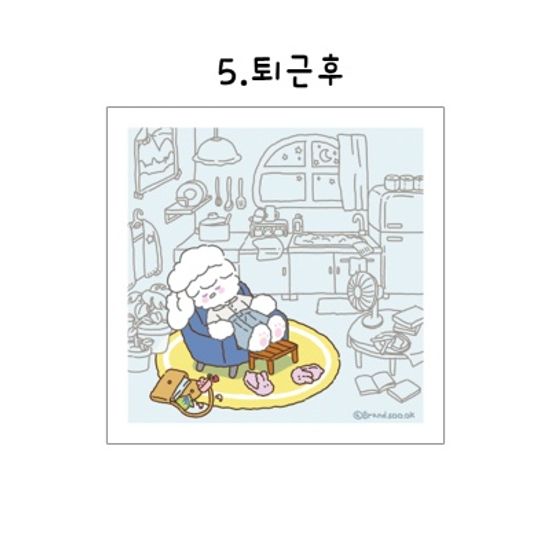 [엽서] 묘하다 일러스트 엽서-6종