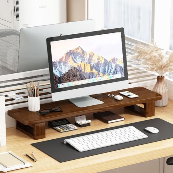 데스크픽 원목 모니터 받침대 80 WCD1B4A