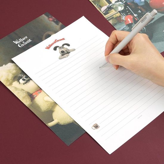 핑크풋 [공식정품]월레스와그로밋패드편지지