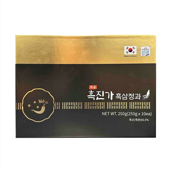 [흑진가] 흑삼정과(25g x 10개)