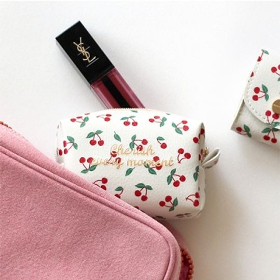 모노폴리 PU 사각파우치 S