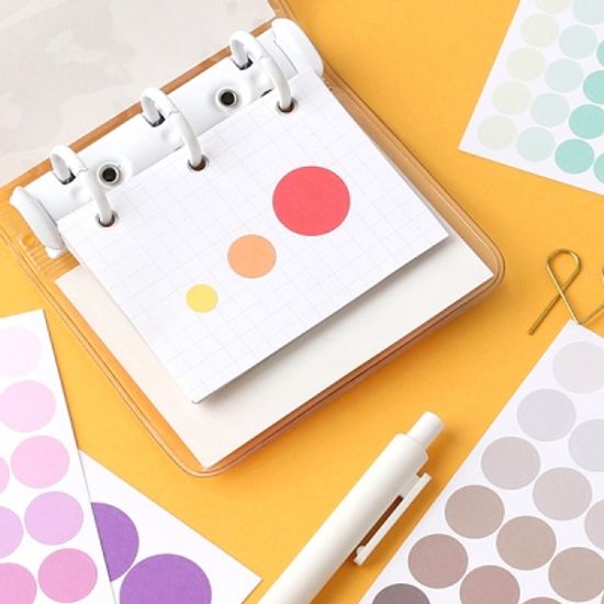 워너디스 원형 스티커_8/13/20 mm