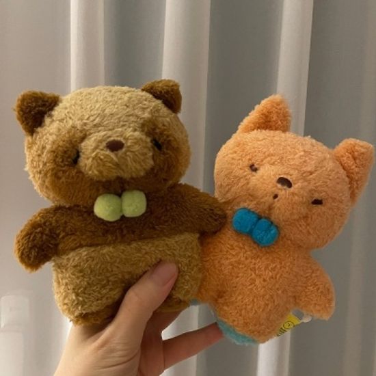 폭신폭신탓똔 여우/너구리 M사이즈