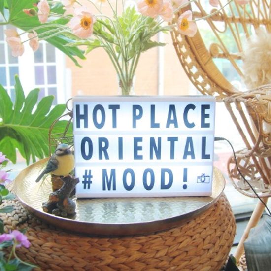 씨네마 레터링 라이트 박스