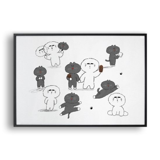 양송이 패턴(Art Print)