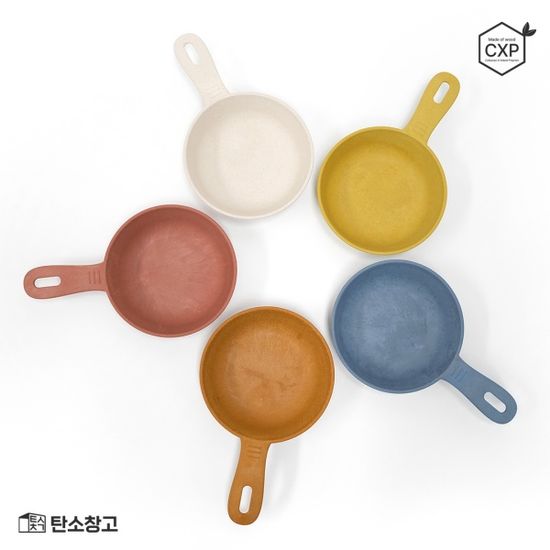 [5개세트] 탄소창고 CXP목재 손편한 앞접시