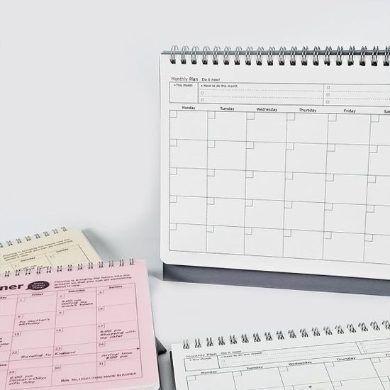 4500 PP탁상용먼슬리플래너(SP)