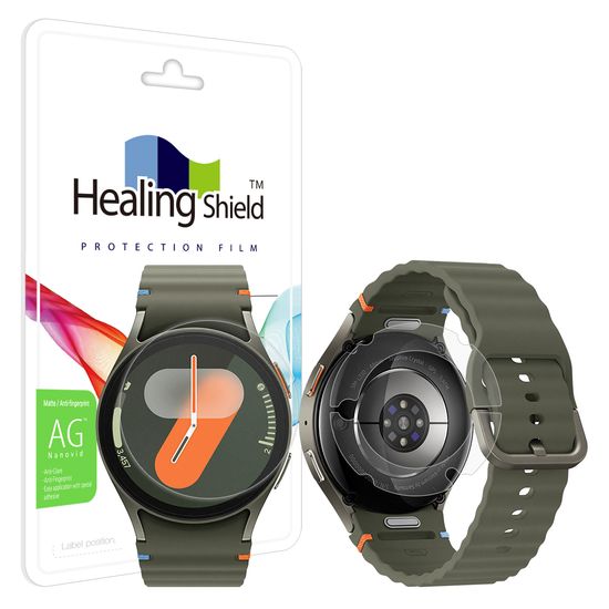 갤럭시워치7 44mm 저반사 액정필름 2매 무광후면 2매