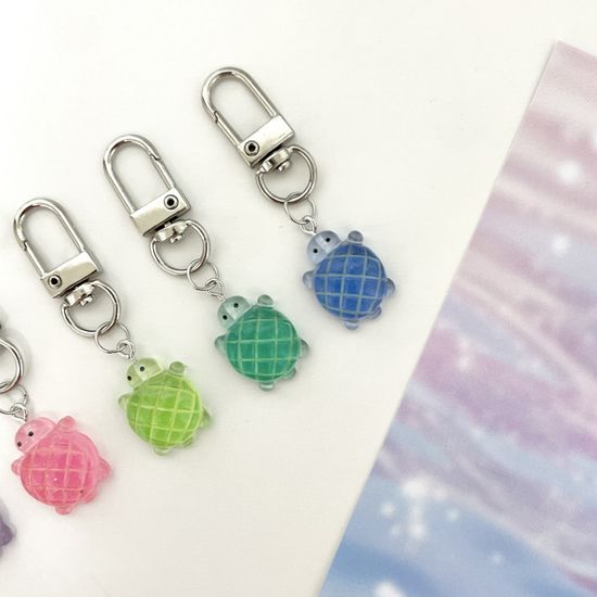 메론빵 거북이 키링 행운 열쇠 고리 팬던트 